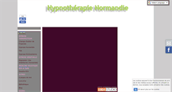 Desktop Screenshot of hypnotherapienormandie.com